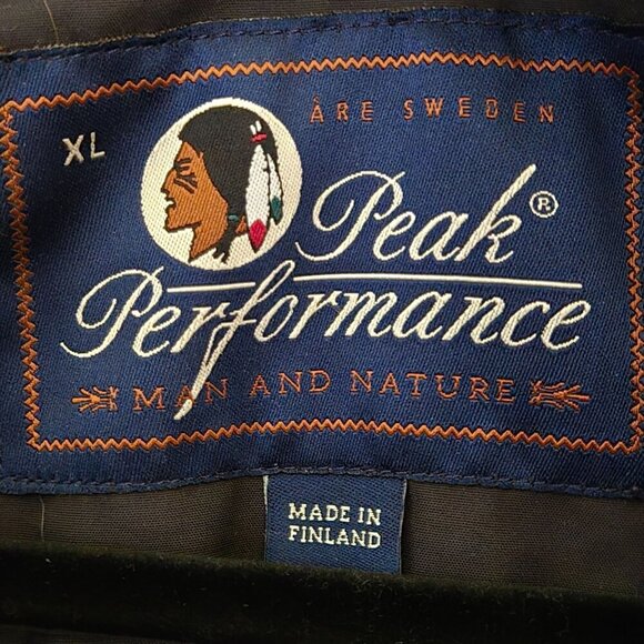 Peak Performance Gore-Tex Made In Finland 90's Quality Ski Snowboard Jacket Size - Picture 11 of 12